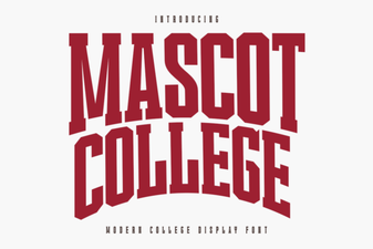 Modern Fonts for College Logo Designs