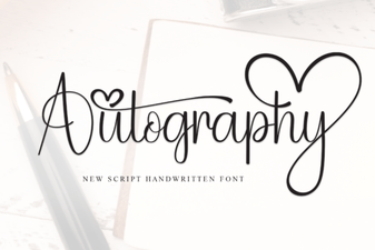Autography Font: Unique Handwriting Style Generator