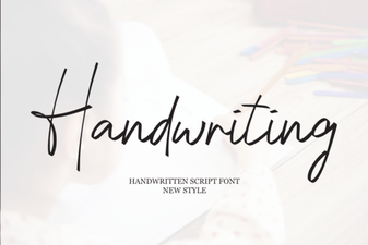 Choose Creative Handwriting Fonts for Your Projects